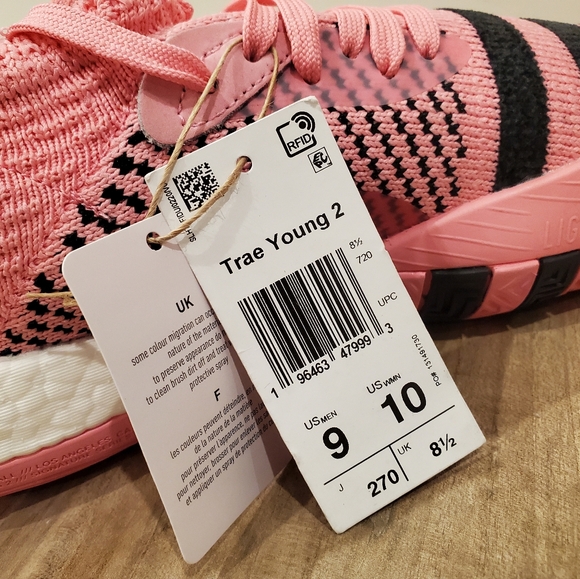 ADIDAS TRAE YOUNG 2 PINK TRAP HOUSE MENS - Picture 7 of 7